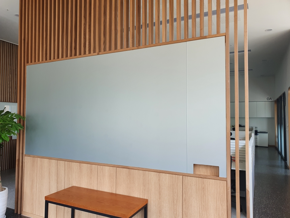 SC-19 대형회의실 스크린유리보드