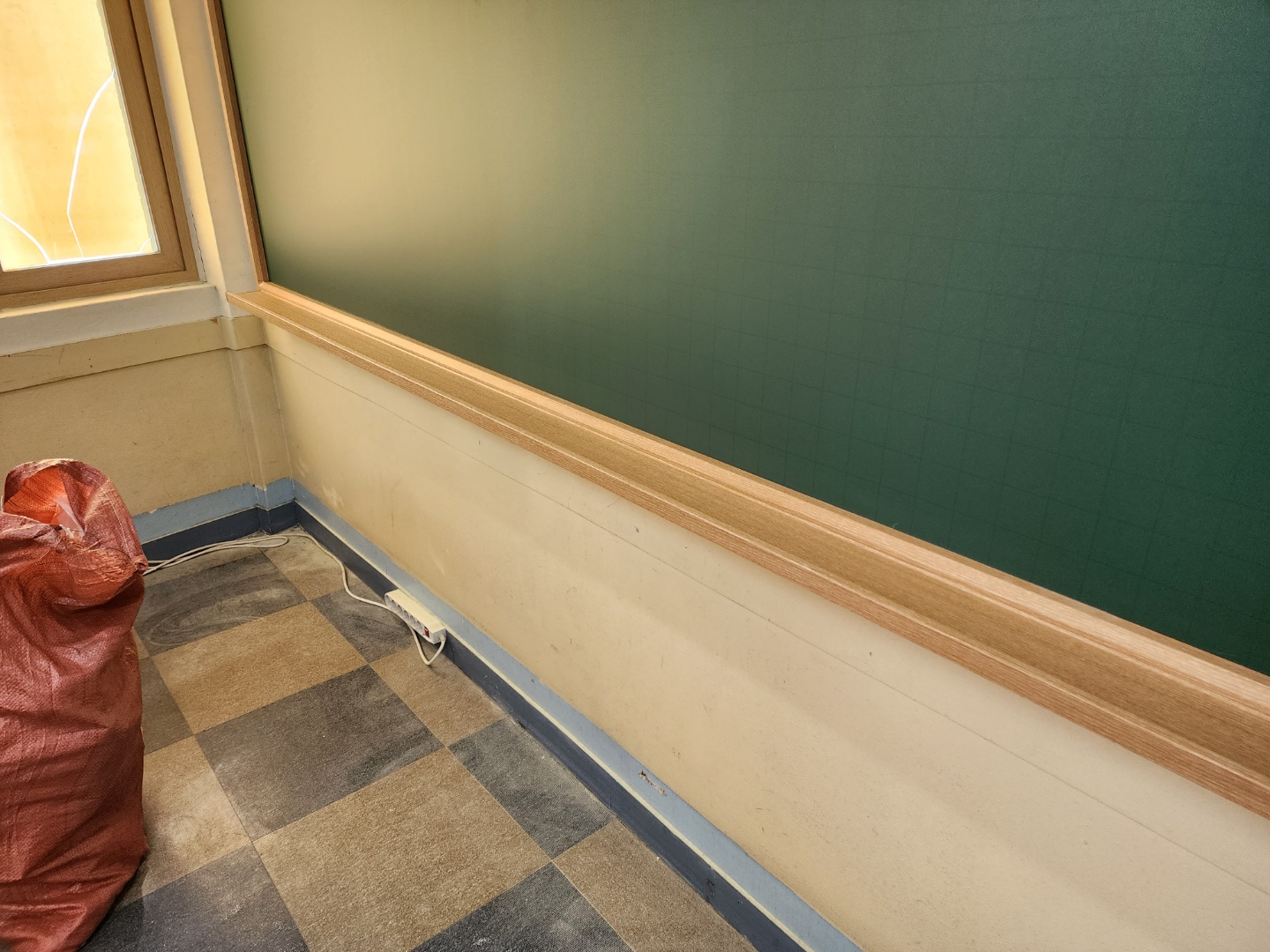 BB-5 분필사용청스틸녹색칠판