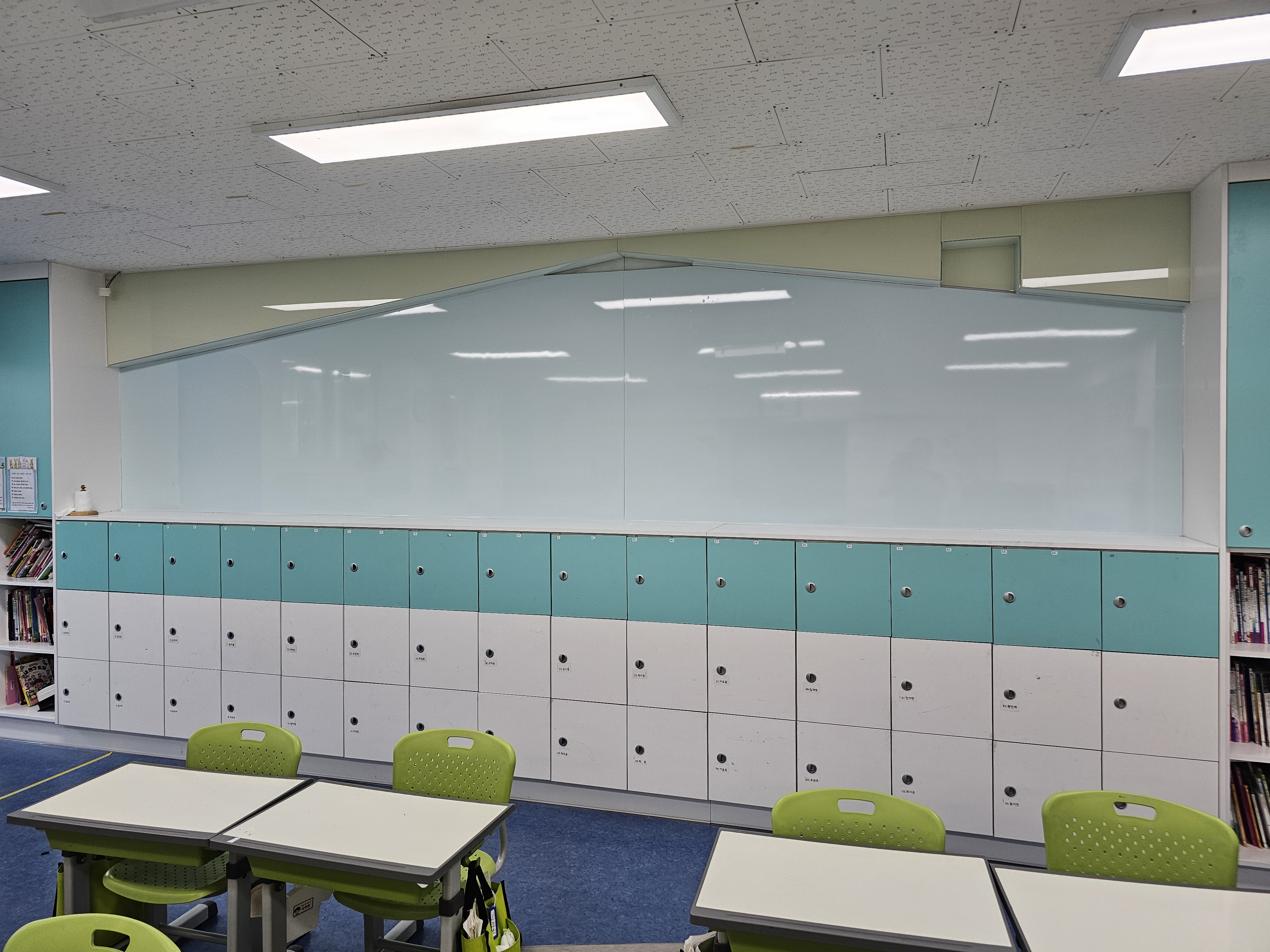 S14 칼라스틸게시판 색상:연블루