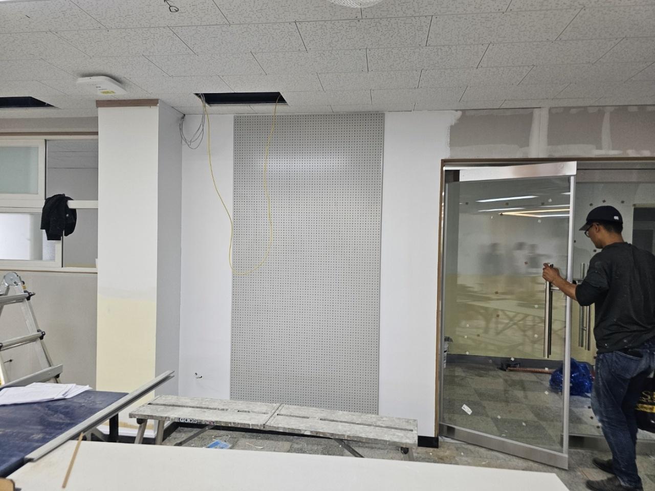 GB-146 타공게시판 색상:연그레이